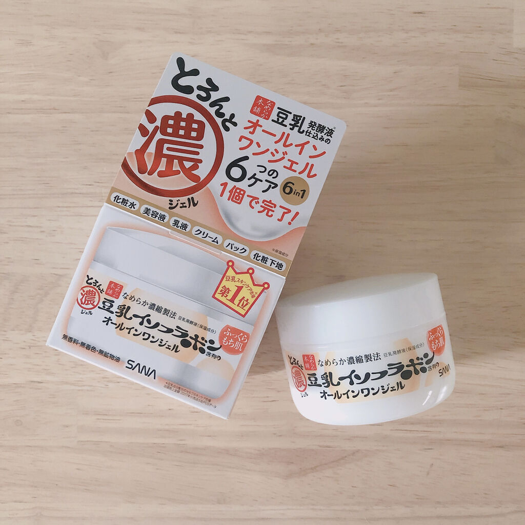 とろんと濃ジェル つめかえ用 100g/なめらか本舗/オールインワン化粧品を使ったクチコミ（1枚目）