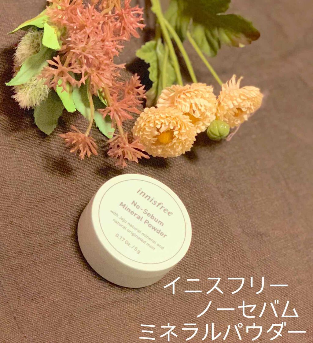 ノーセバム ミネラルパウダー/innisfree/ルースパウダーを使ったクチコミ(1枚目)