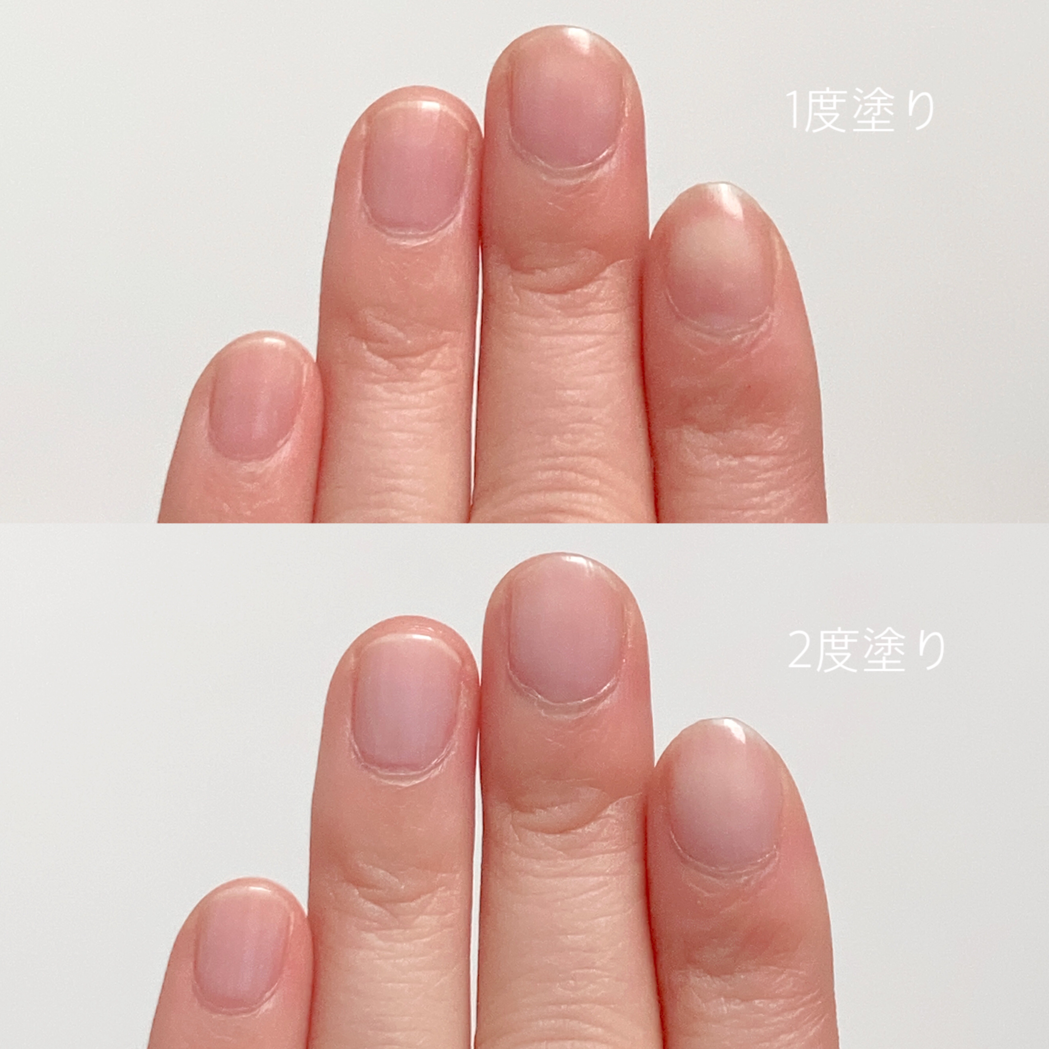 rihka base coat/rihka/ネイルトップコートを使ったクチコミ（3枚目）