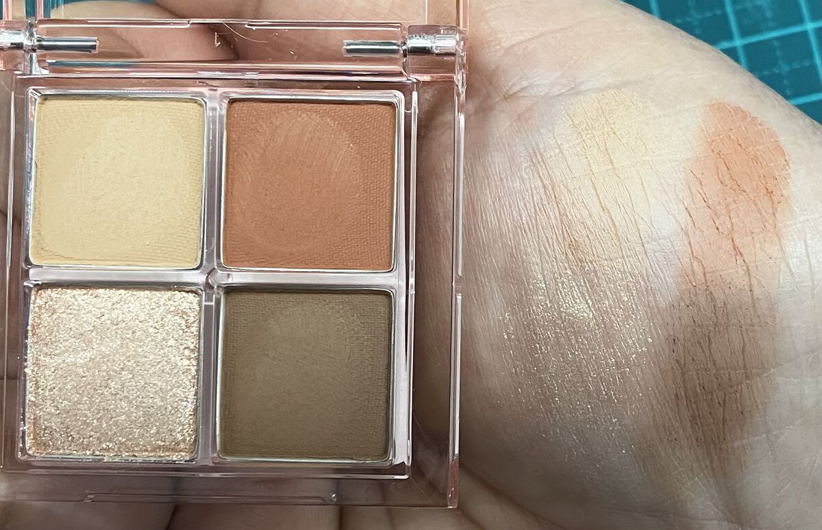 アンドバイロムアンド　メロウアイパレット/&nd by rom&nd/アイシャドウパレットを使ったクチコミ（3枚目）