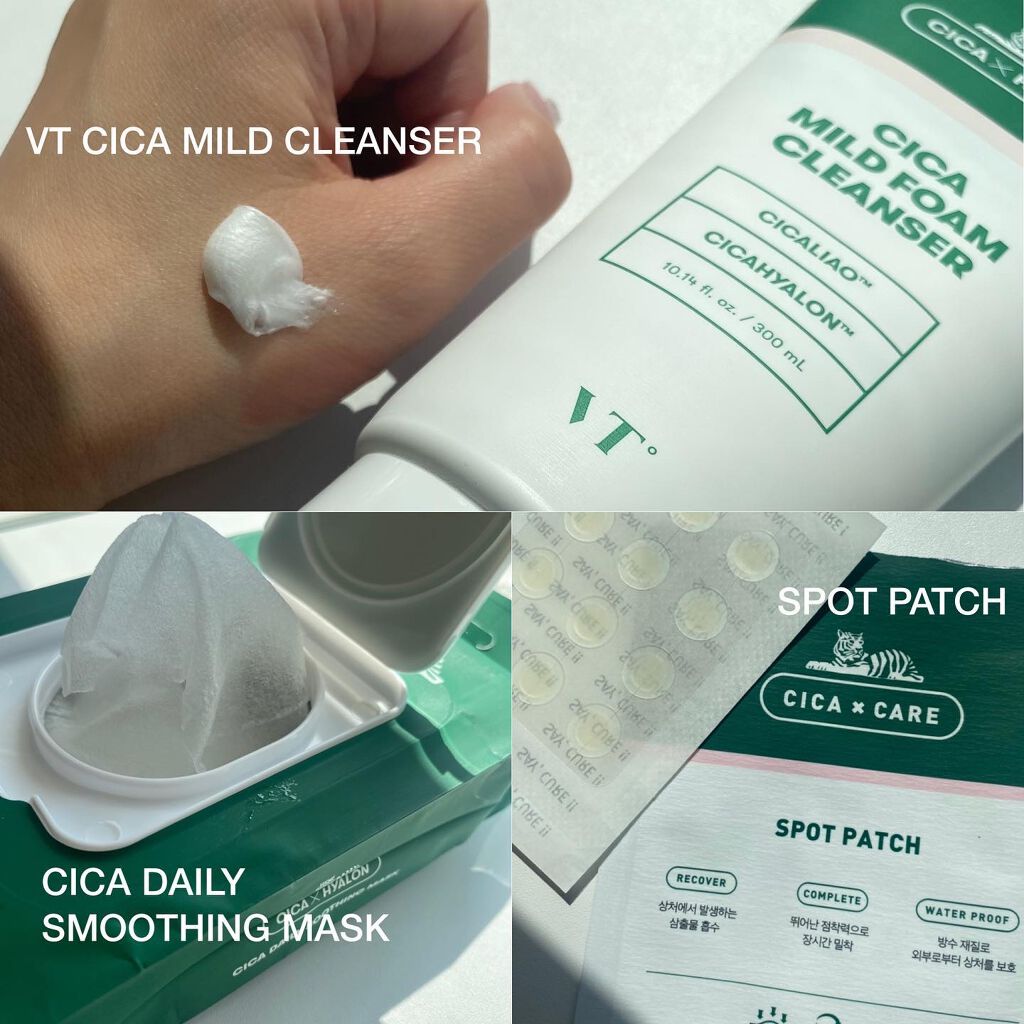 CICA マイルドフォームクレンザー/VT/洗顔フォームを使ったクチコミ（2枚目）
