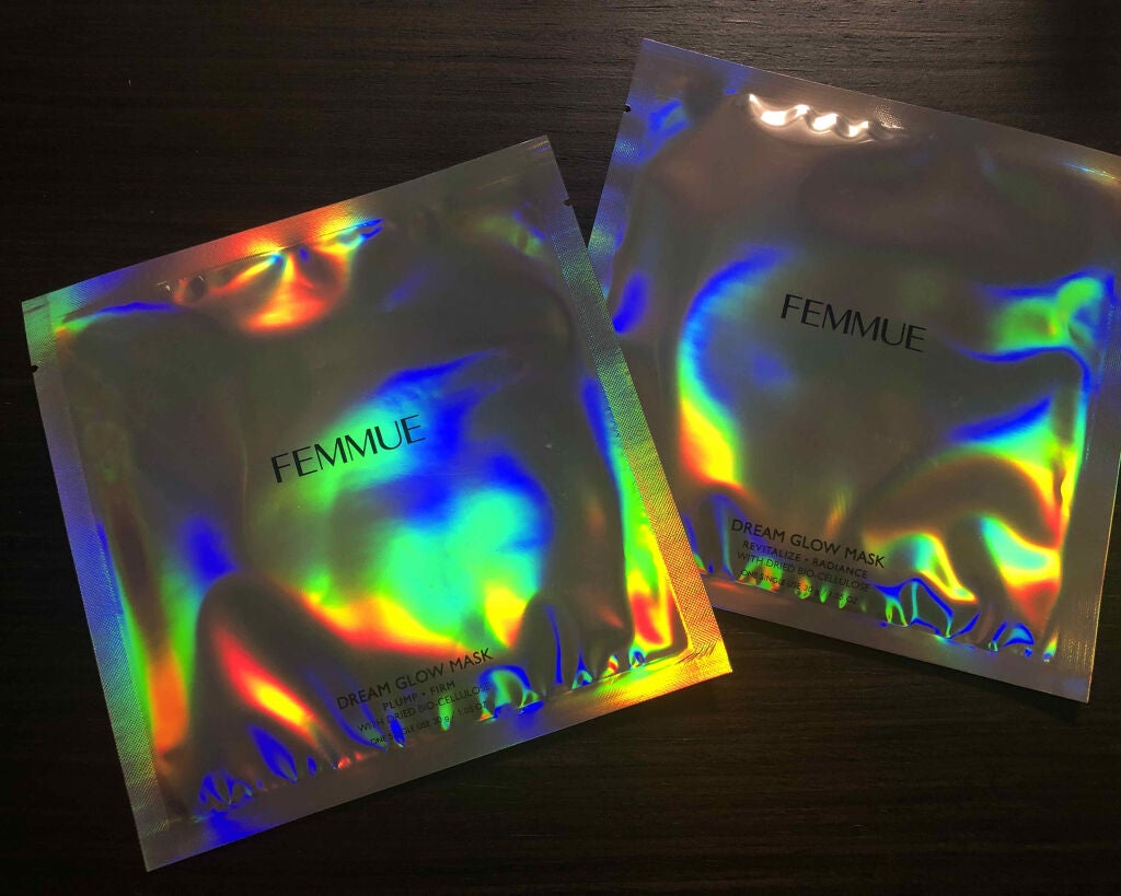 ドリームグロウマスク RR(透明感・キメ)/FEMMUE/シートマスク・パックを使ったクチコミ(2枚目)