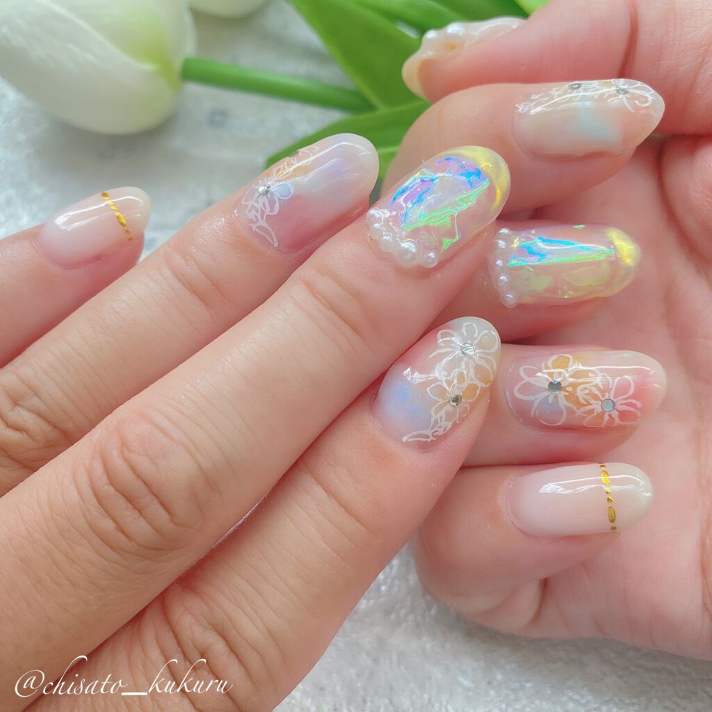 ウィークリージェル/HOMEI/ジェルネイルを使ったクチコミ（2枚目）