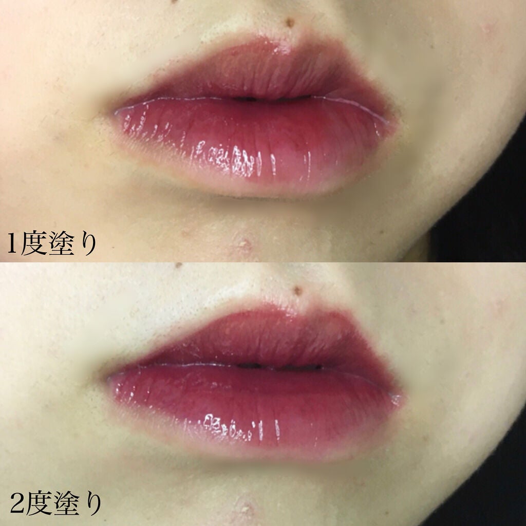 グロウフィットウォーターティント/LIZDA/リップティントを使ったクチコミ(4枚目)