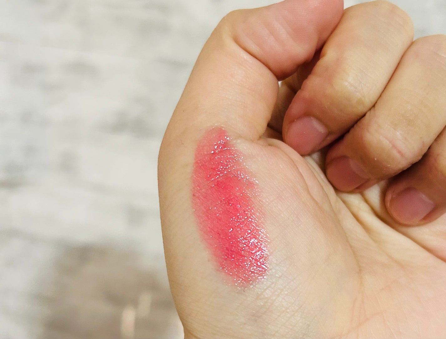 なめらか質感ひと塗りルージュ/AUBE/口紅を使ったクチコミ(4枚目)