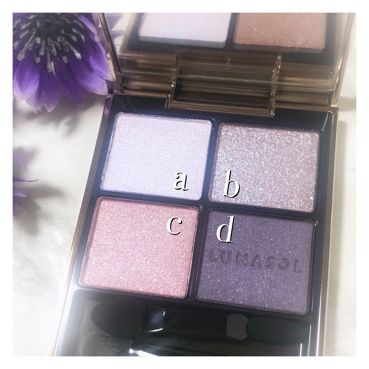 アイカラーレーション/LUNASOL/アイシャドウパレットを使ったクチコミ(3枚目)