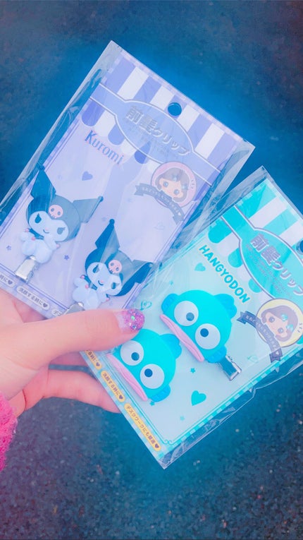 前髪クリップ/サンリオ/ヘアアクセサリーを使ったクチコミ(2枚目)