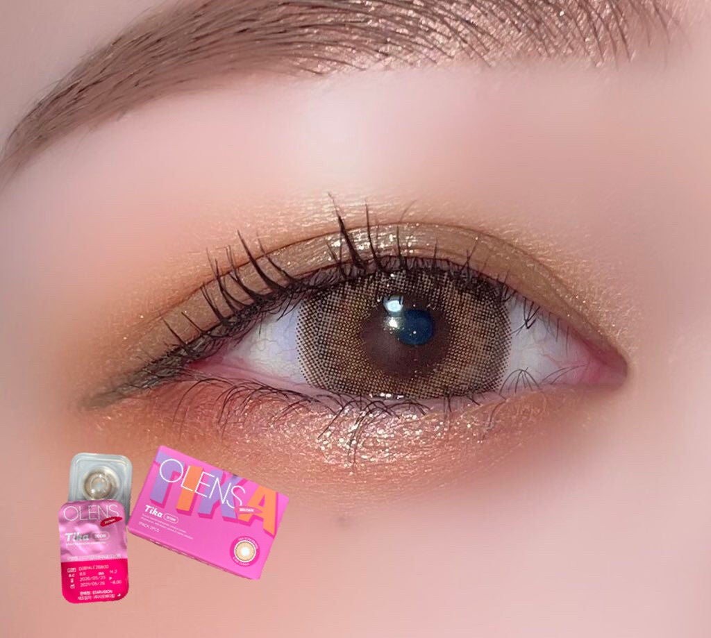 ティカ3コン/OLENS/カラーコンタクトレンズを使ったクチコミ(1枚目)