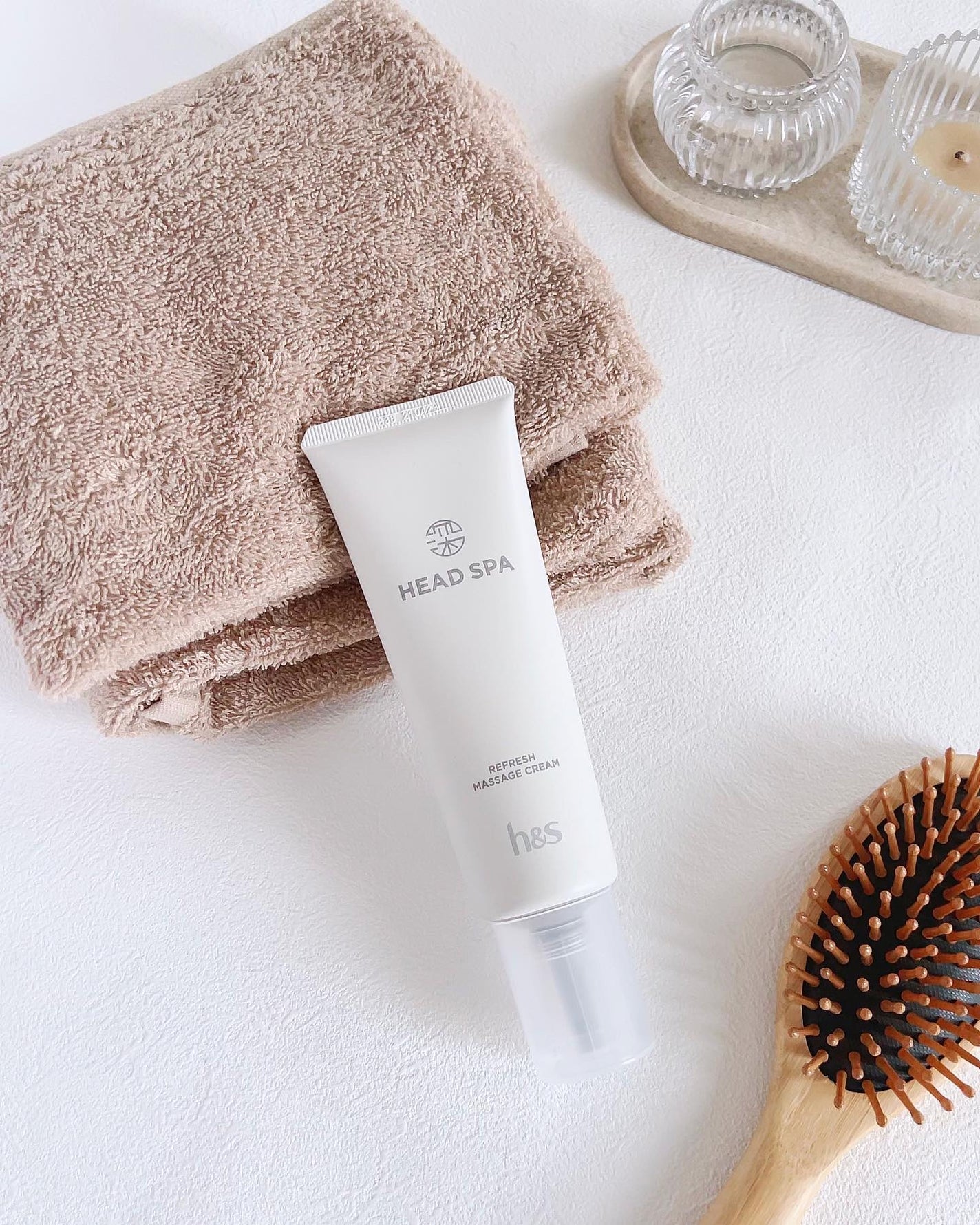 リフレッシュ マッサージクリーム/h&s/洗い流すヘアトリートメントを使ったクチコミ(1枚目)