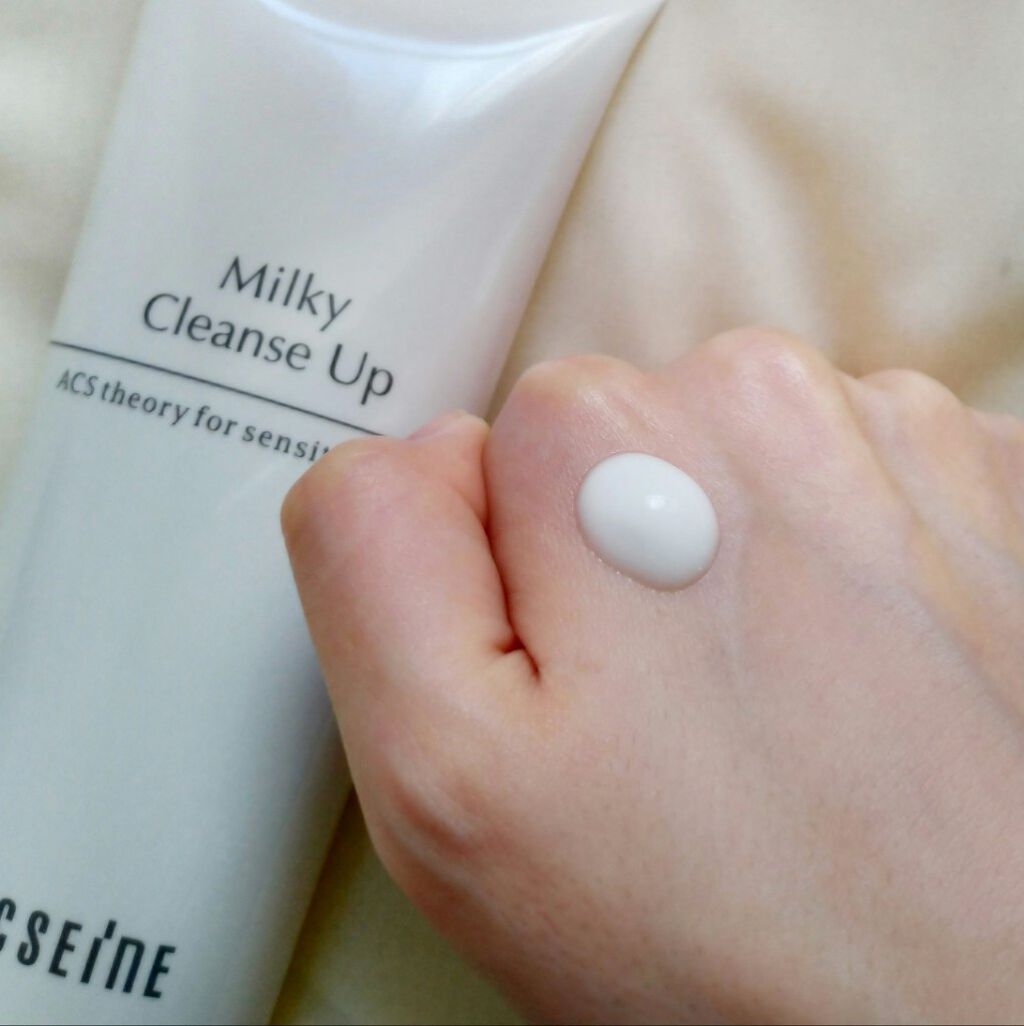 ミルキィ クレンズアップ/ACSEINE/ミルククレンジングを使ったクチコミ(3枚目)