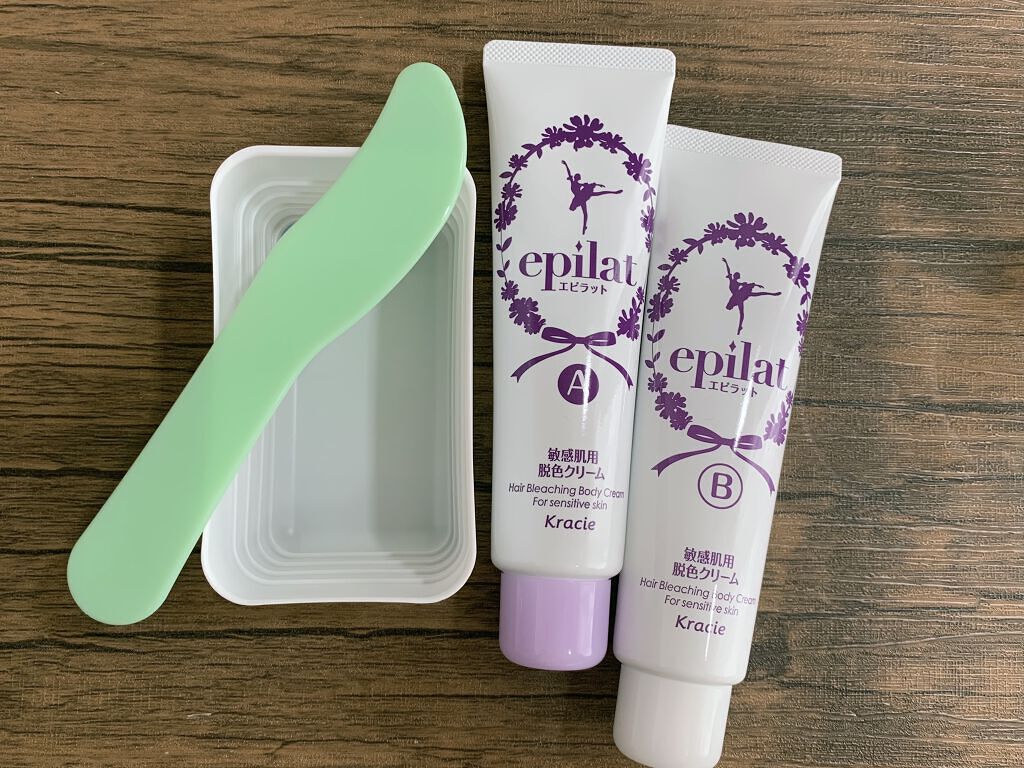 脱色クリーム 敏感肌用/エピラット/ムダ毛ケアを使ったクチコミ（2枚目）