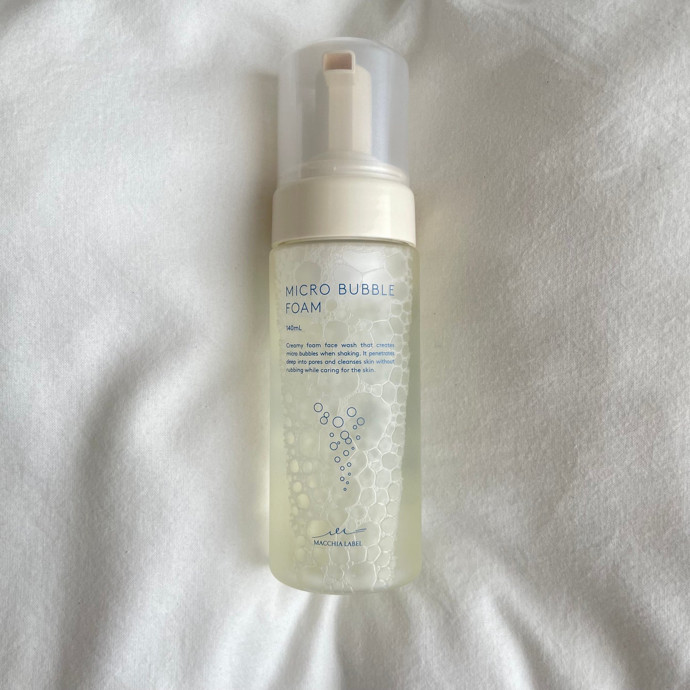マイクロバブルフォーム/Macchia Label/泡洗顔を使ったクチコミ(1枚目)