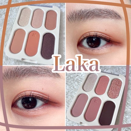 フォーエバー6アイパレット/Laka/アイシャドウパレットを使ったクチコミ(1枚目)