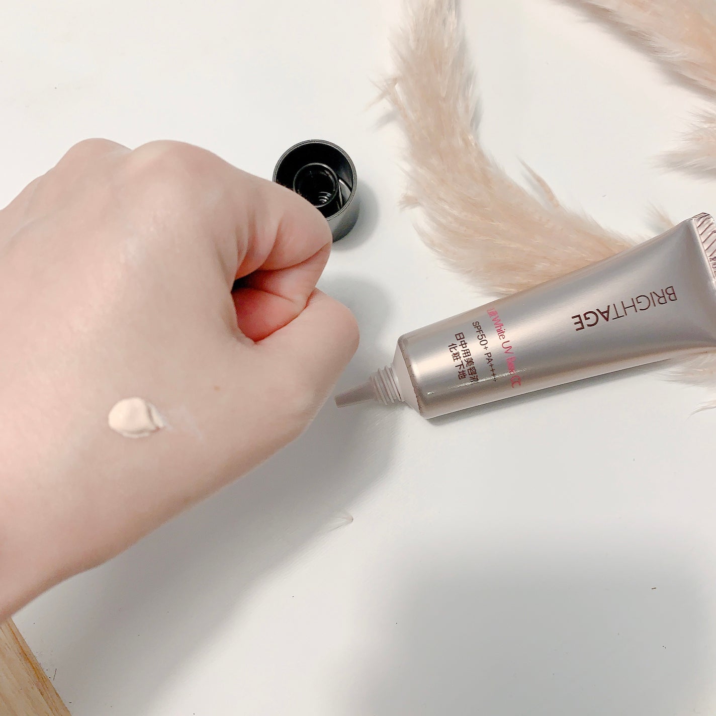 リフトホワイト UVベース CC/BRIGHTAGE/CCクリームを使ったクチコミ(3枚目)