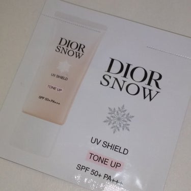 ディオール スノー UVシールド トーンアップ 50+/Dior/日焼け止め・UVケアを使ったクチコミ（3枚目）