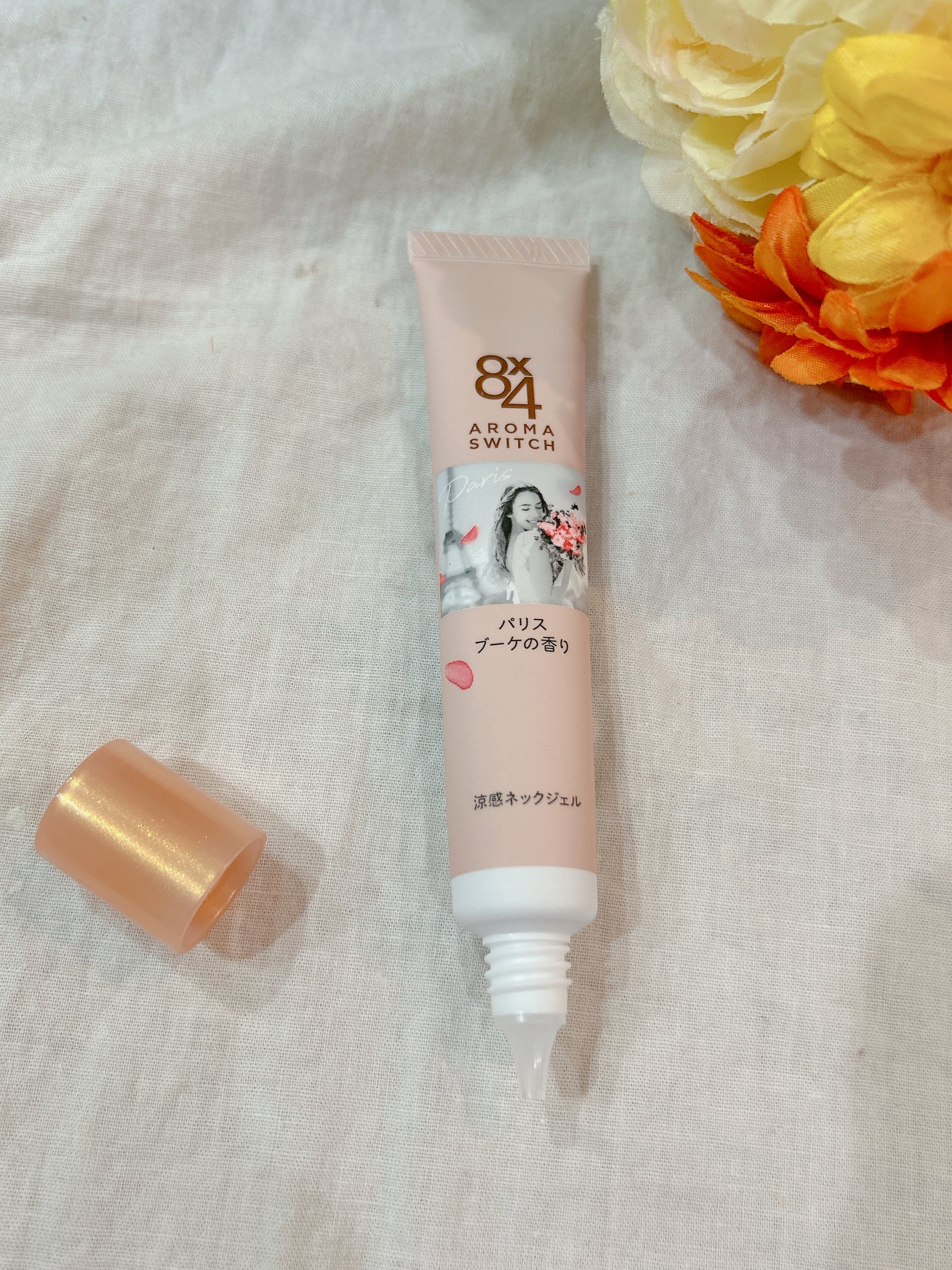 8x4 アロマスイッチ 涼感ネックジェル パリスブーケの香り/8x4/デオドラント・制汗剤を使ったクチコミ(1枚目)
