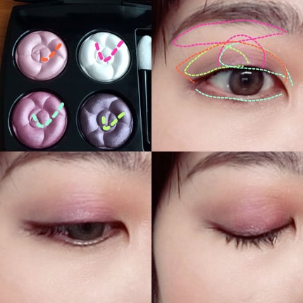 レ キャトル オンブル/CHANEL/アイシャドウパレットを使ったクチコミ(3枚目)