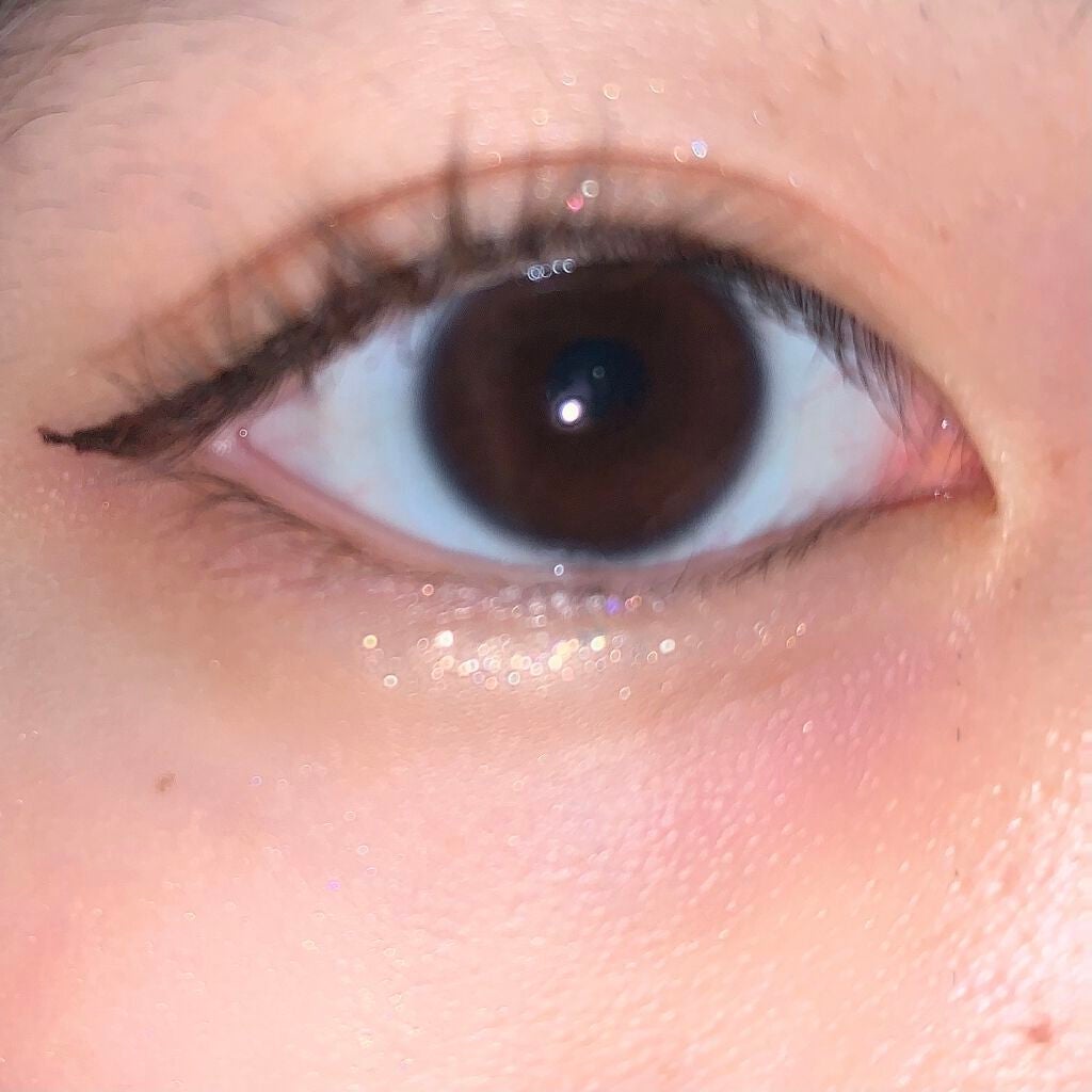 リキッド グリッター シャドウ/rom&nd/グリッターを使ったクチコミ(9枚目)