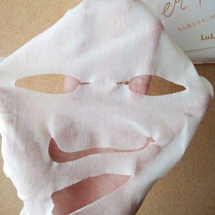 ルルルンOVER45 カメリアピンク(モイスト)/ルルルン/シートマスク・パックを使ったクチコミ(2枚目)