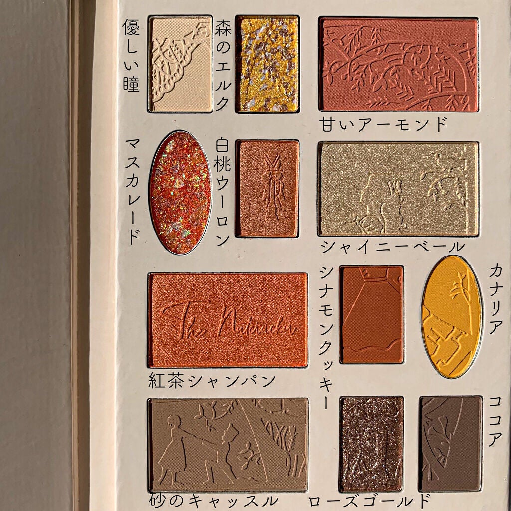 ZEESEAくるみ割り人形 キャンディクルーズ12色メイクアップパレット/ZEESEA/アイシャドウパレットを使ったクチコミ(4枚目)