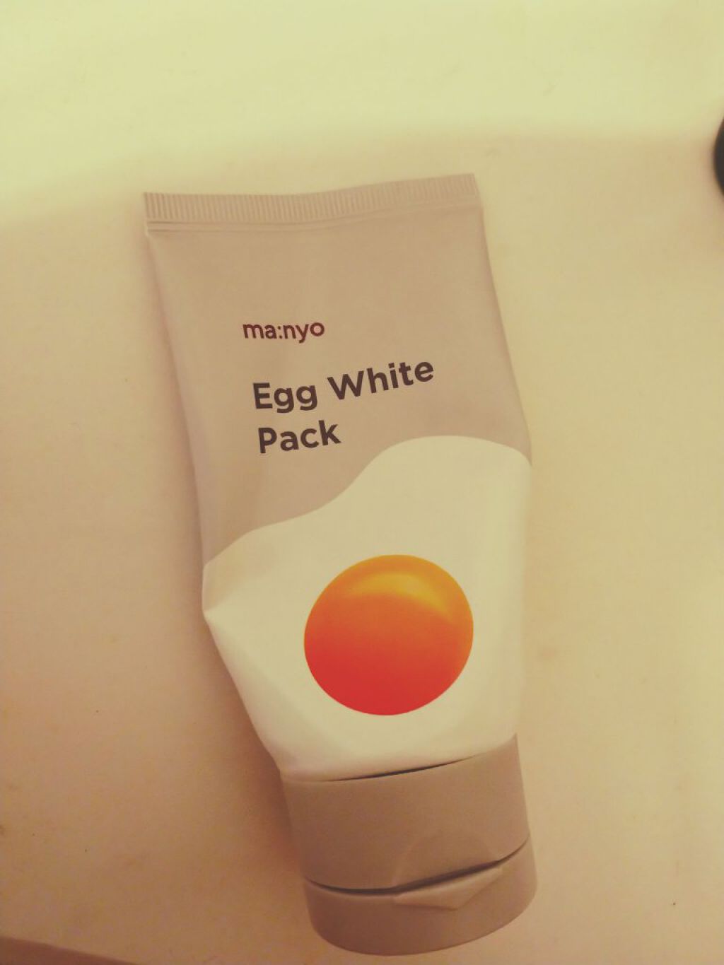 egg white pack/manyo/ピーリングを使ったクチコミ(1枚目)