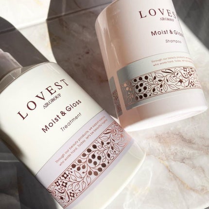 エアリーアンドグロス シャンプー/トリートメント /LOVEST by air Salon Quality Hair Care/市販シャンプーを使ったクチコミ(7枚目)