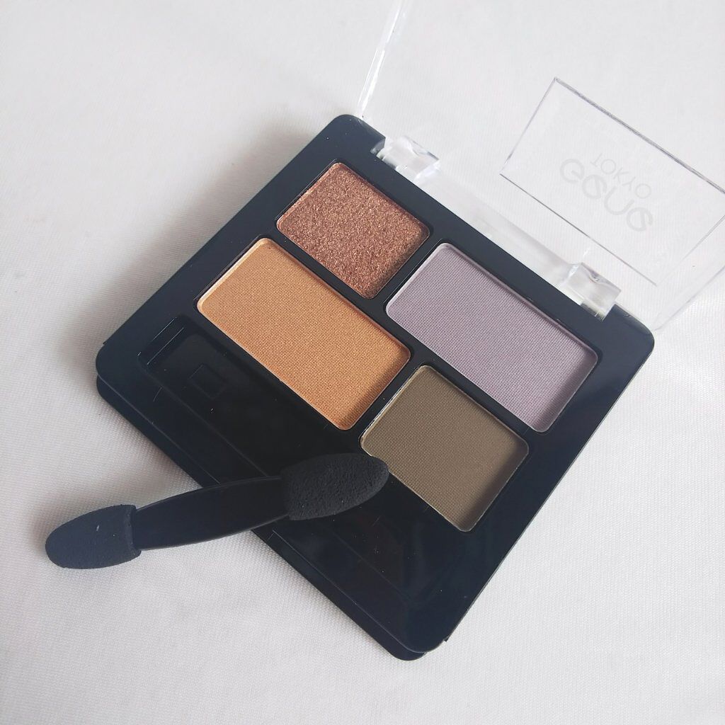 リラクシーアイシャドウ/GENE TOKYO/アイシャドウパレットを使ったクチコミ（3枚目）