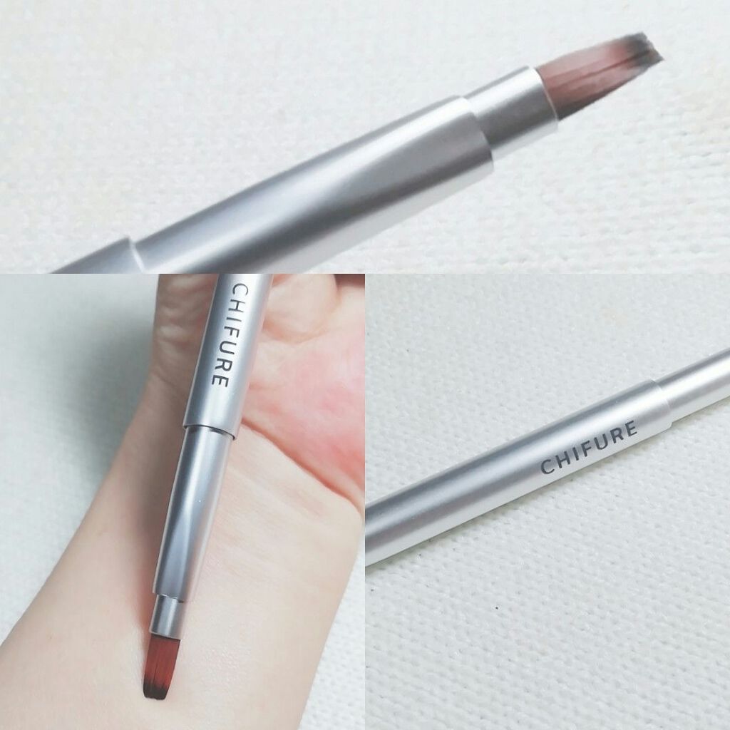 リップ ブラシ（携帯用）/ちふれ/メイクブラシを使ったクチコミ（2枚目）