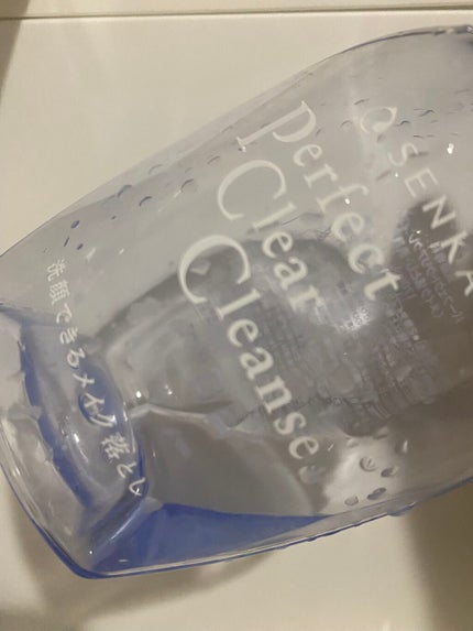 洗顔専科 パーフェクトクリアクレンズ/SENKA(専科)/クレンジングジェルを使ったクチコミ(4枚目)