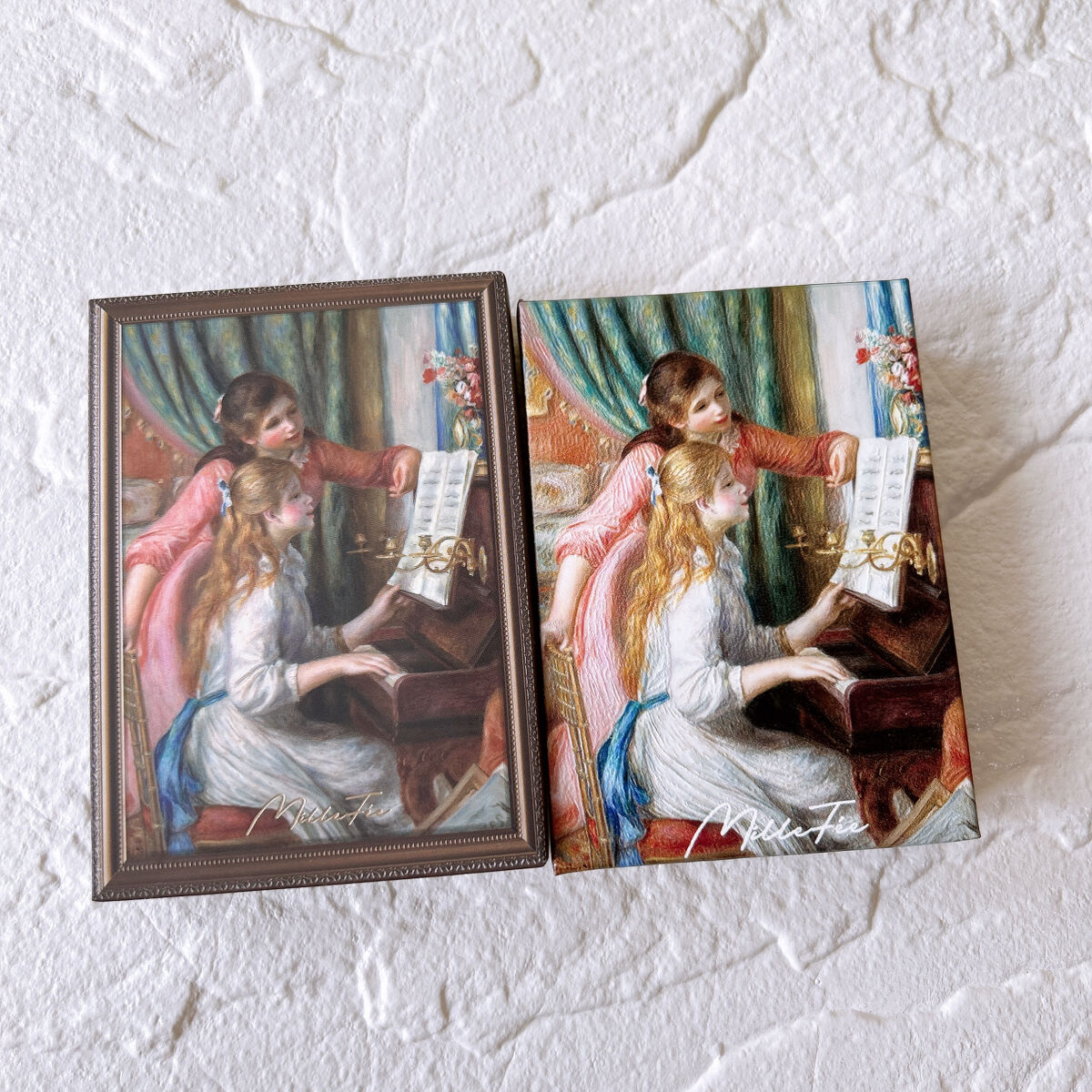 絵画アイシャドウパレット 03 ピアノを弾く少女たち/MilleFée/アイシャドウパレットを使ったクチコミ（2枚目）