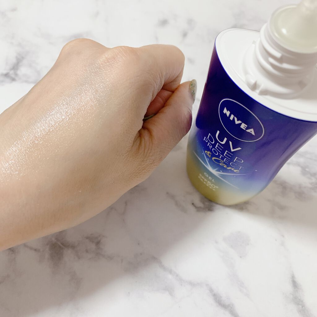 ニベアUV ディープ プロテクト&ケア ジェル/ニベア/日焼け止めジェルを使ったクチコミ(4枚目)