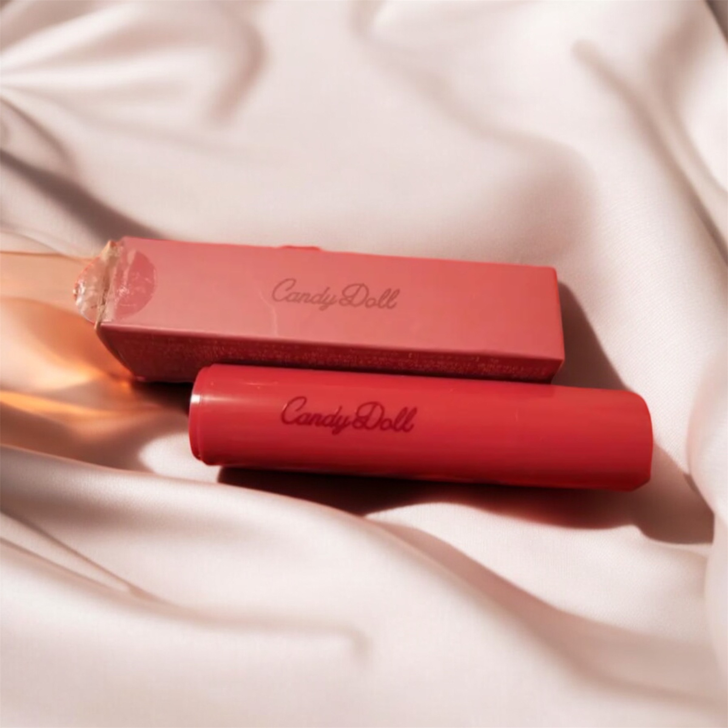 モイスチャーリップスティック 05 カシスグロウ/CandyDoll/口紅を使ったクチコミ（2枚目）