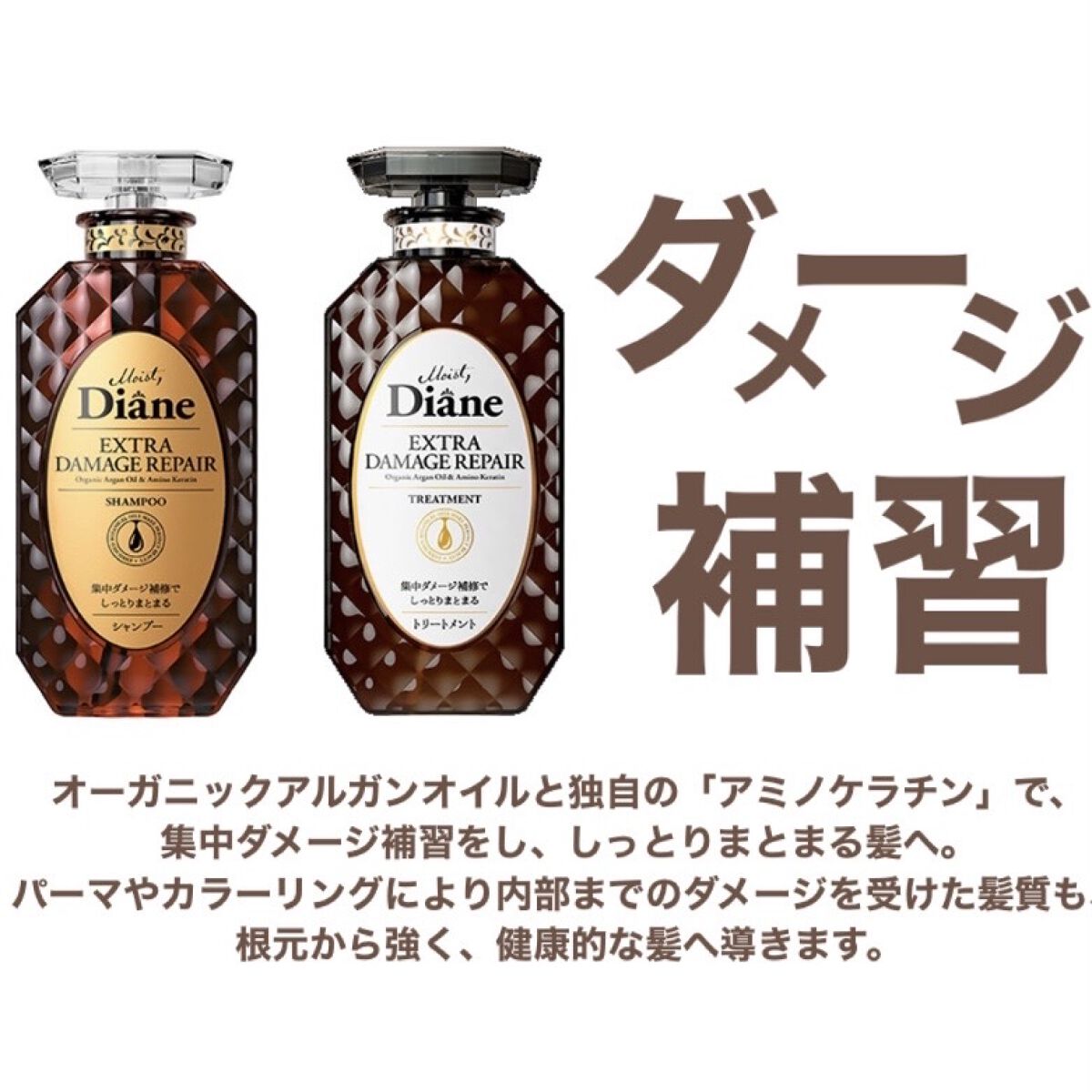 パーフェクトビューティ モイストダイアン エクストラストレート シャンプー/トリートメント/ダイアン/市販シャンプーを使ったクチコミ（2枚目）