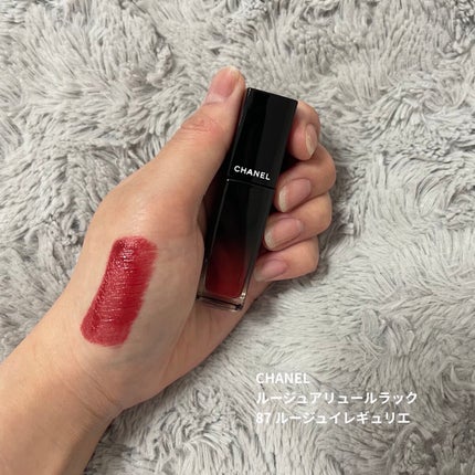 ルージュ アリュール ラック 87 ルージュ イレギュリエ/CHANEL/口紅の画像