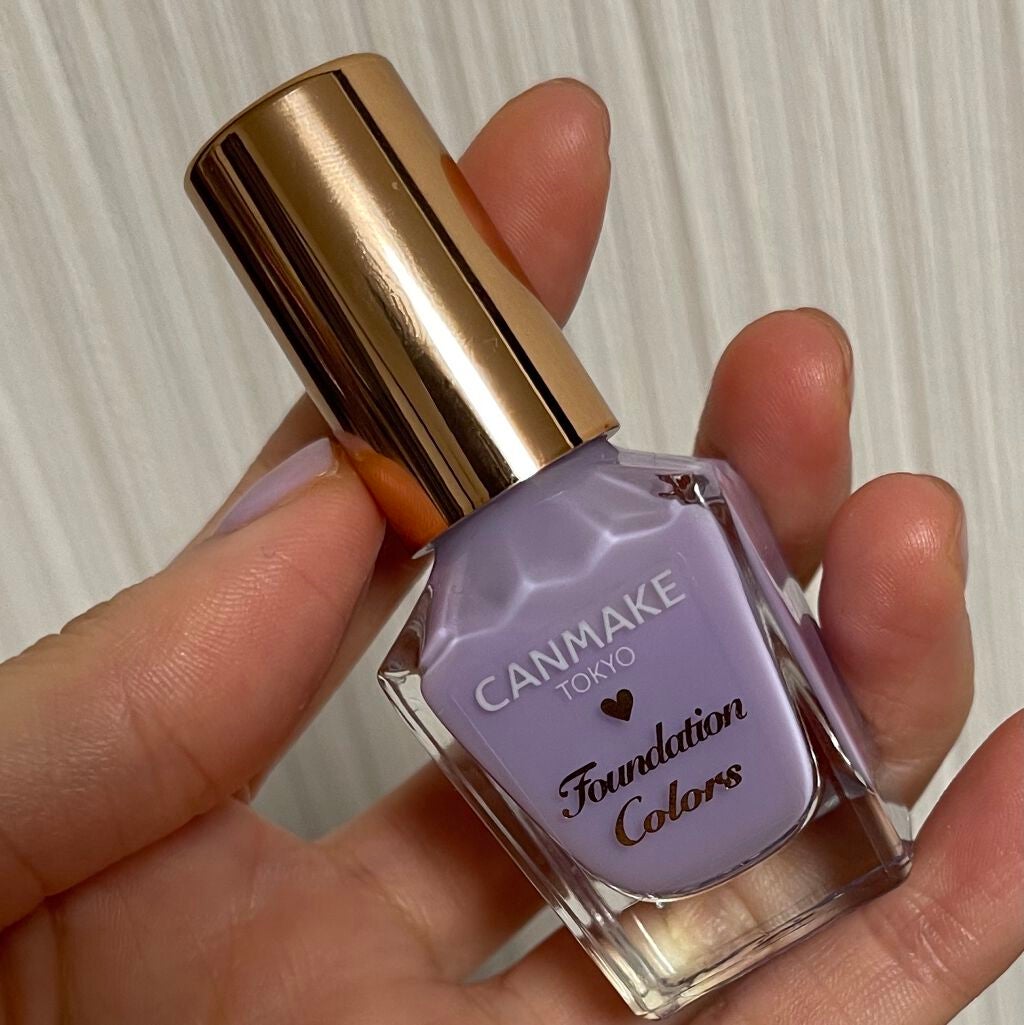 ファンデーションカラーズ/キャンメイク/マニキュアを使ったクチコミ(1枚目)