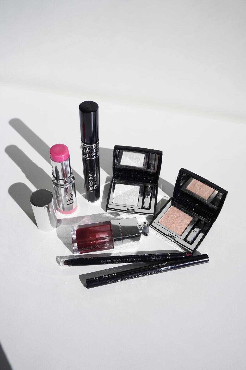 ディオールショウ 24Ｈ スティロ ウォータープルーフ 851 マット ピンク/Dior/ペンシルアイライナーを使ったクチコミ（2枚目）