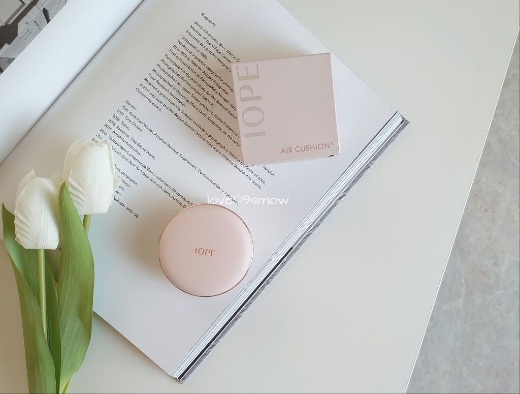 エアクッション スキンフィットトーンアップ/IOPE/化粧下地を使ったクチコミ（1枚目）