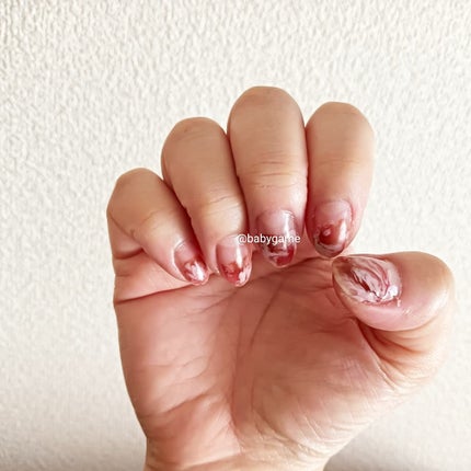 パル カラージェル/キャンドゥ/ジェルネイルを使ったクチコミ(2枚目)