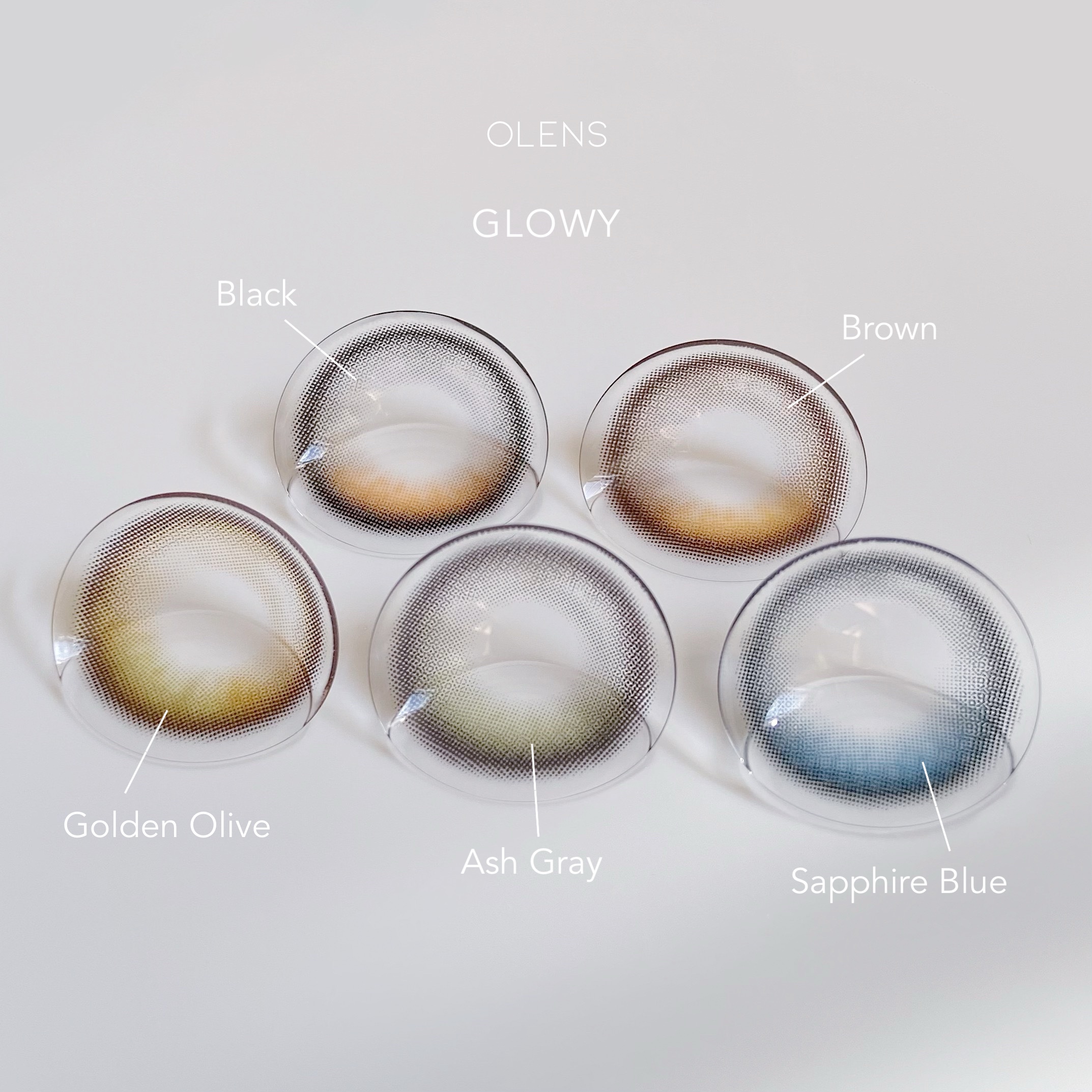 Glowy 1day/OLENS/ワンデー（１DAY）カラコンを使ったクチコミ（2枚目）