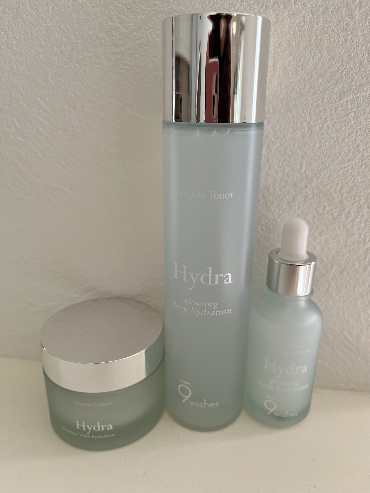 ハイドラアンプルクリーム/9Wishes/フェイスクリームを使ったクチコミ（1枚目）