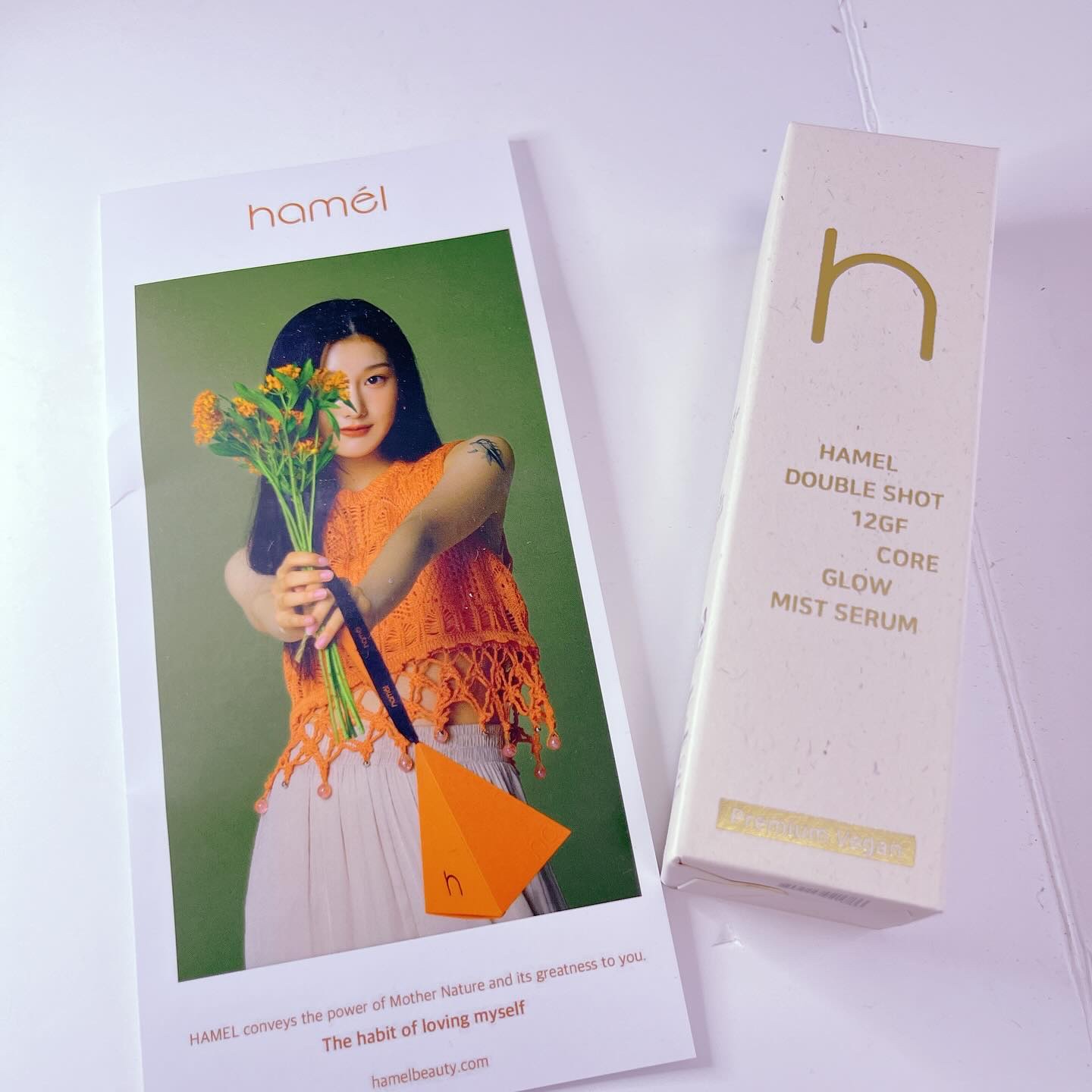 ダブルショット12GFコアグロウミストセラム/HAMEL/美容液を使ったクチコミ（1枚目）