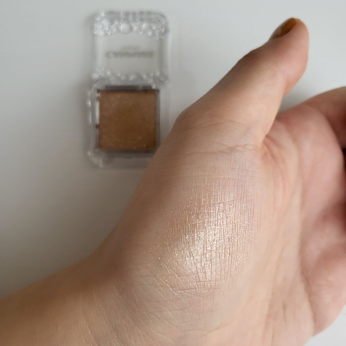 シティライトアイズ 02 スフィンクスアンバー/キャンメイク/アイシャドウを使ったクチコミ（3枚目）