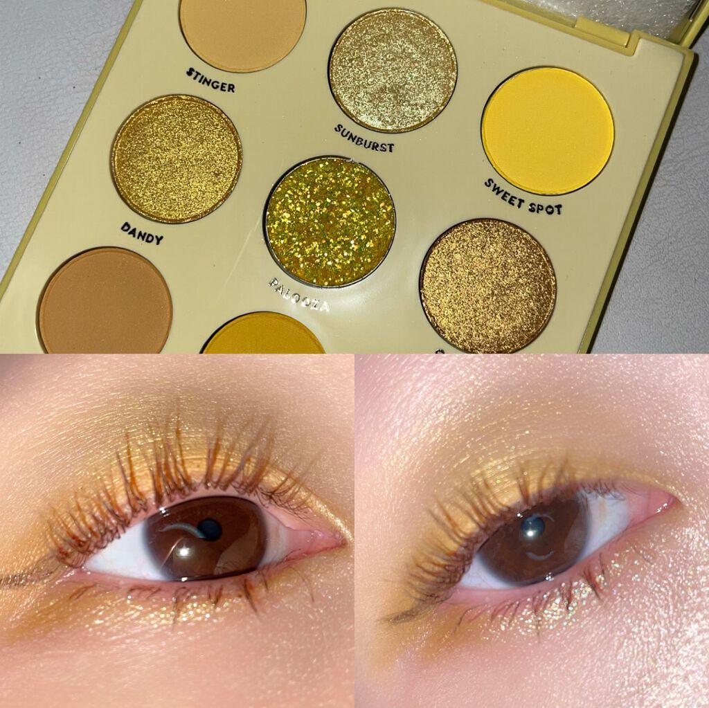 UH-HUH Honey/ColourPop/アイシャドウパレットを使ったクチコミ（1枚目）