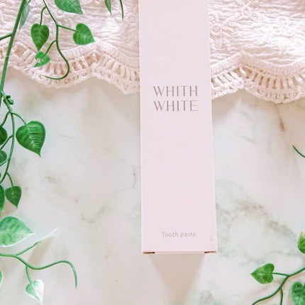 歯磨き粉/WHITH WHITE/歯磨き粉を使ったクチコミ(3枚目)