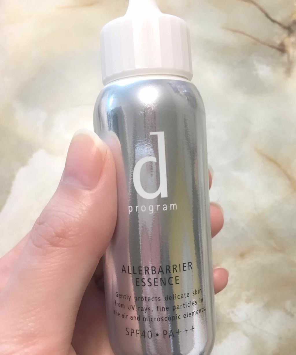 アレルバリア エッセンス/d プログラム/日焼け止め・UVケアを使ったクチコミ（1枚目）