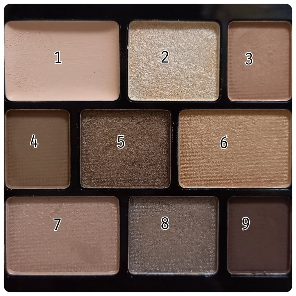 GENE TOKYO ムードアイシャドウパレット/DAISO/アイシャドウパレットを使ったクチコミ(6枚目)