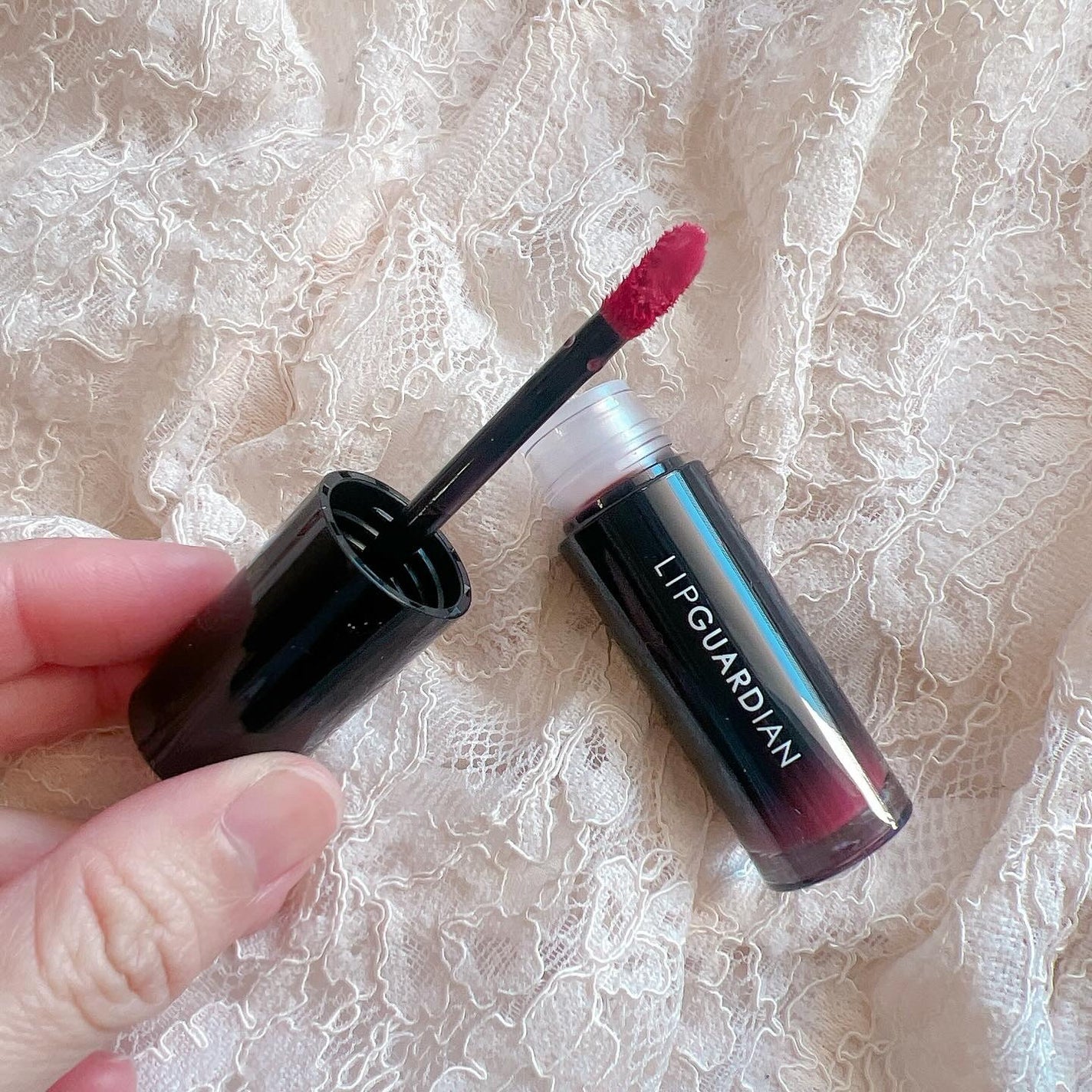 グロウラッピングティント/LIPGUARDIAN/リップティントを使ったクチコミ(2枚目)