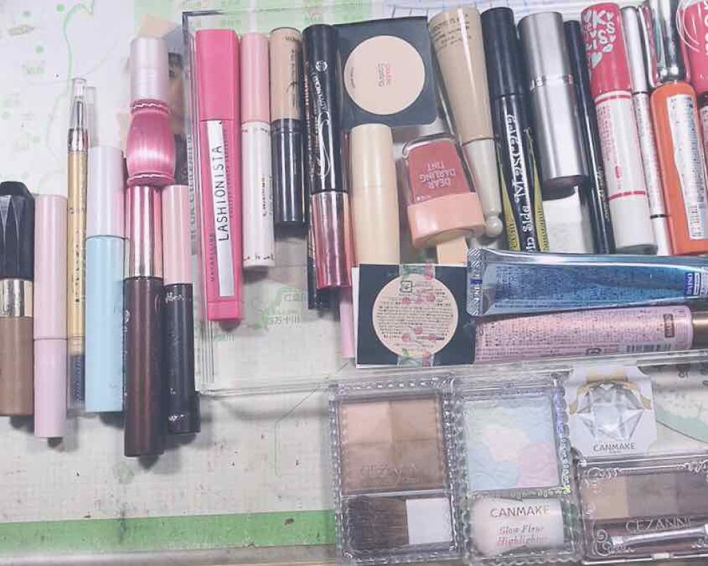 晴日(*´`) on LIPS 「私が持ってる全コスメ(リップ以外#キャンメイク#セザンヌ#キャ..」(4枚目)