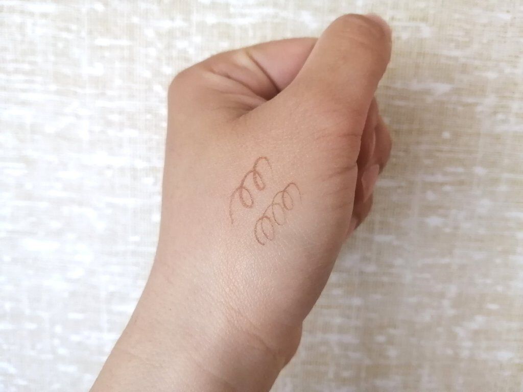 necess まゆ書き足し美容液ティント  ナチュラルブラウン/コジット/眉ティントを使ったクチコミ（3枚目）