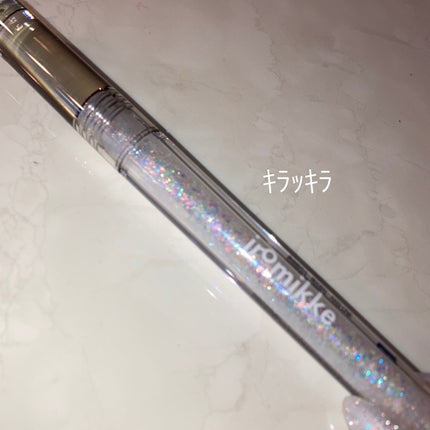 イロミッケ グリッターリキッドアイシャドウ/iromikke/グリッターを使ったクチコミ(1枚目)